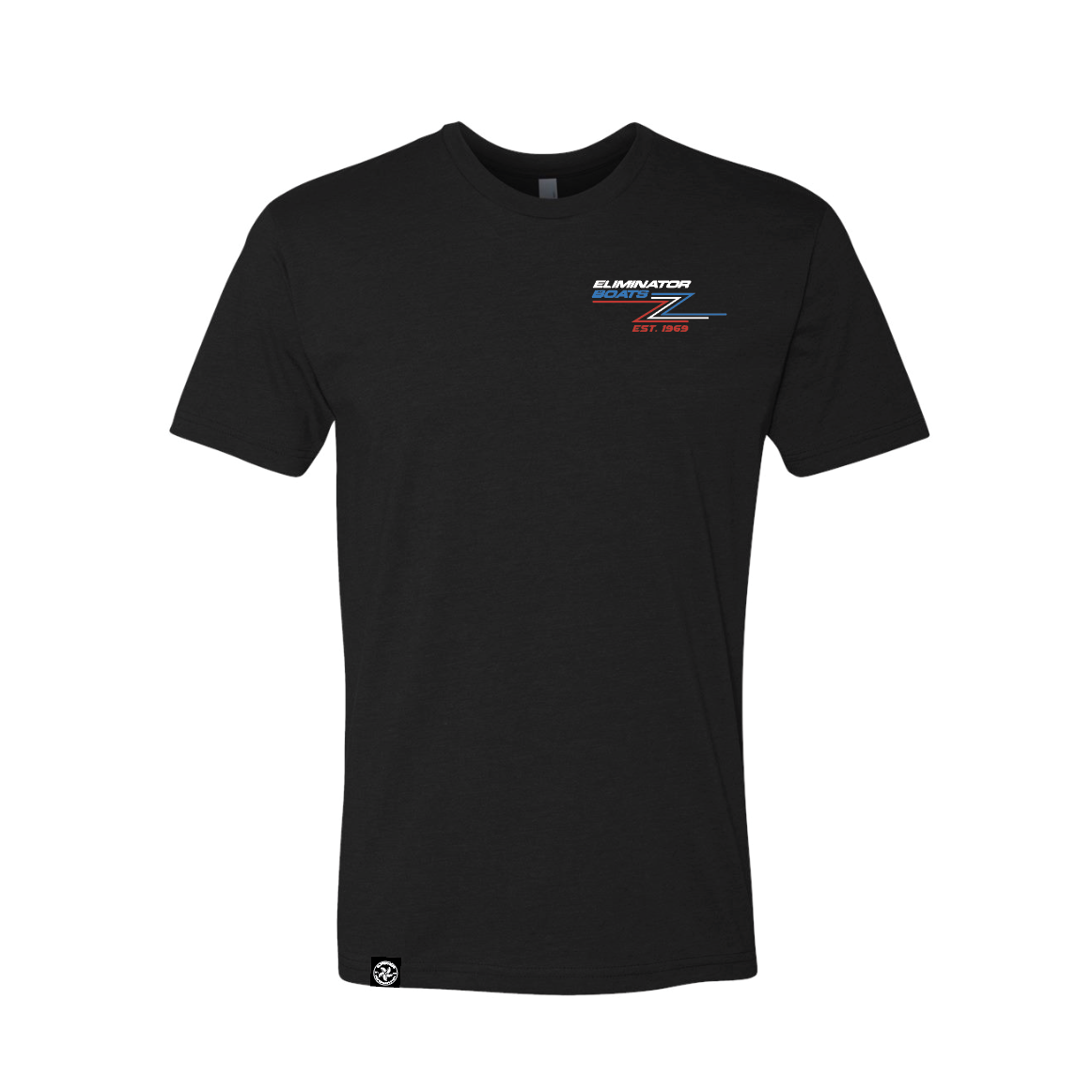 Black- Red/ White/ Blue Retro Z Logo Men's T-shirt