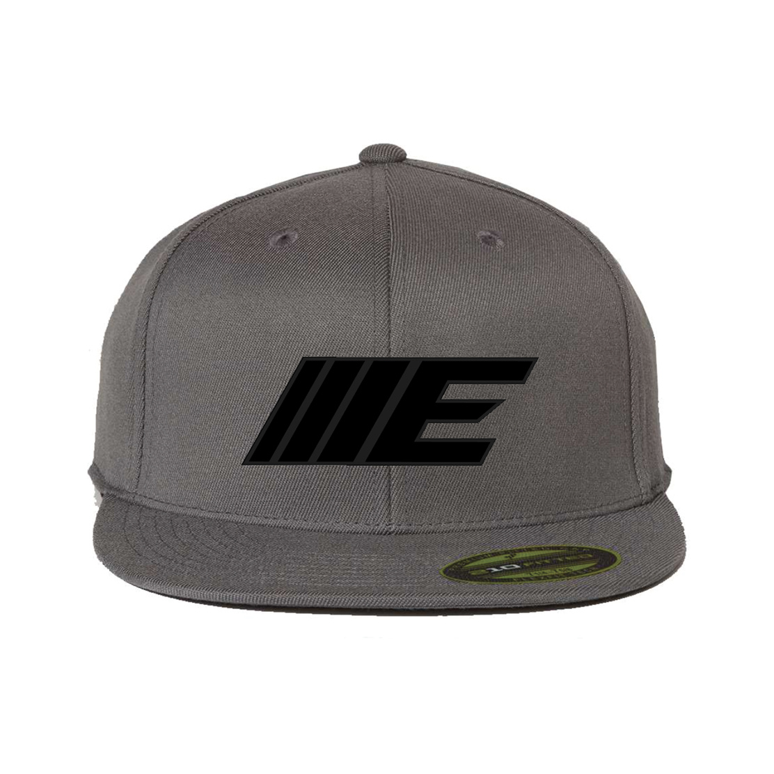 IIIE 210 Fitted Flexfit Hat- Dark Grey/Black