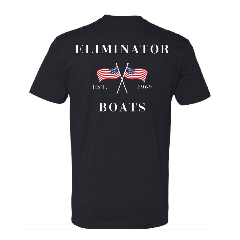 Eliminator Boats Freedom Men's T-Shirt – Black