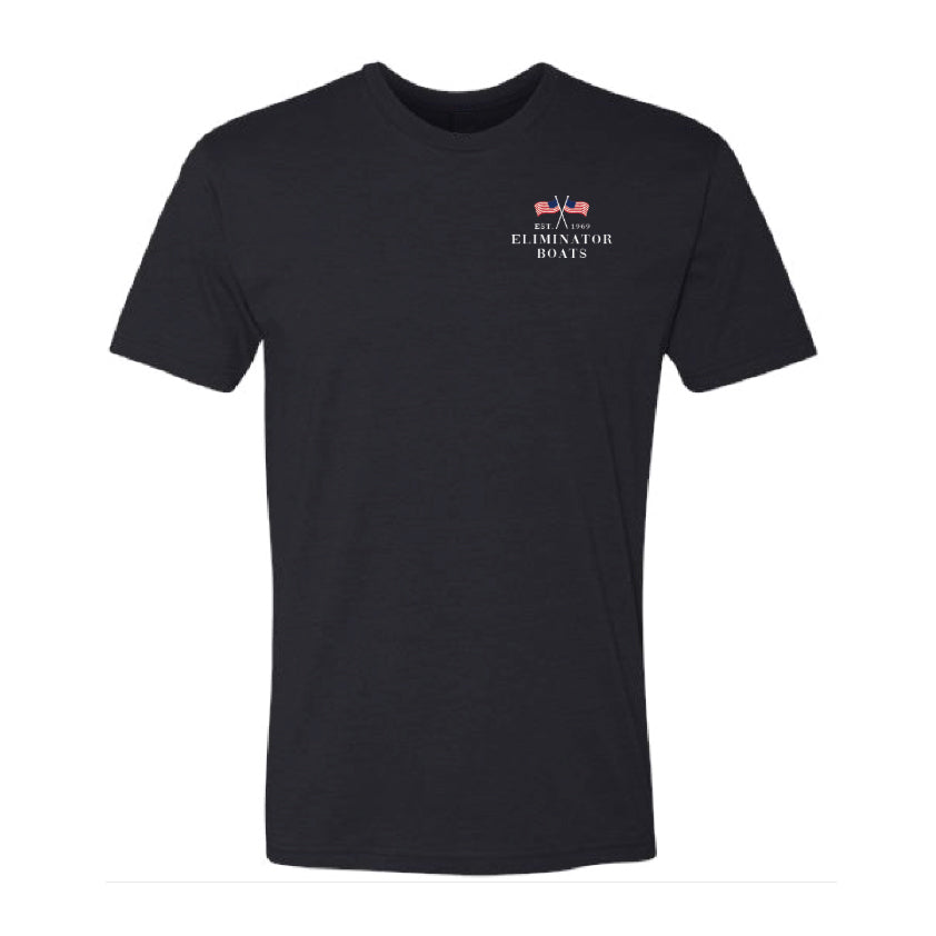 Eliminator Boats Freedom Men's T-Shirt – Black