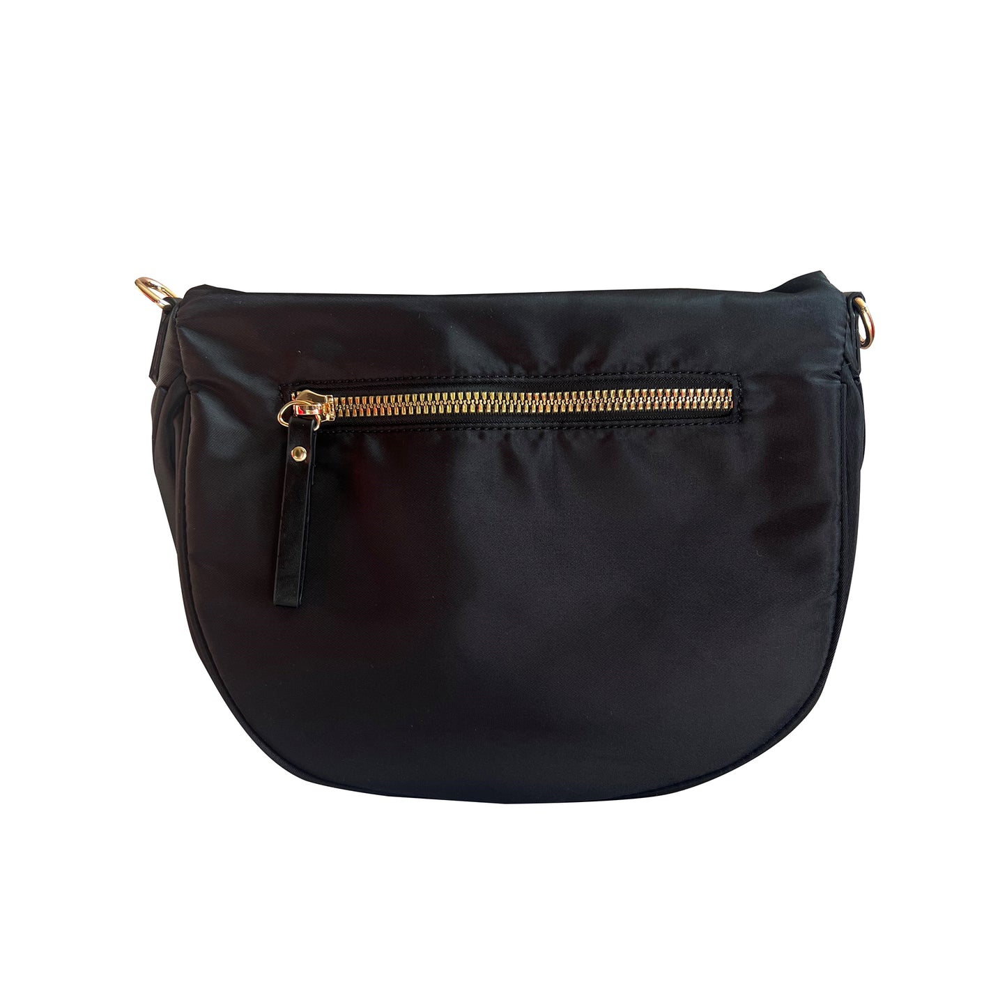 Eliminator Boats Leather Prop Nylon Crossbody Bum Bag - Black