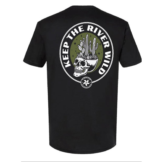 Eliminator Boats Keep The River Wild Men's T-Shirt - Black
