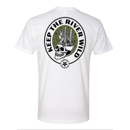 Eliminator Boats Keep The River Wild Men's T-Shirt - White