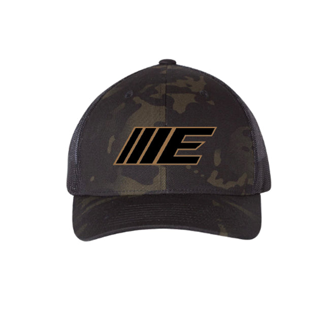 Eliminator Boats IIIE Logo Trucker Snapback Hat - Camo