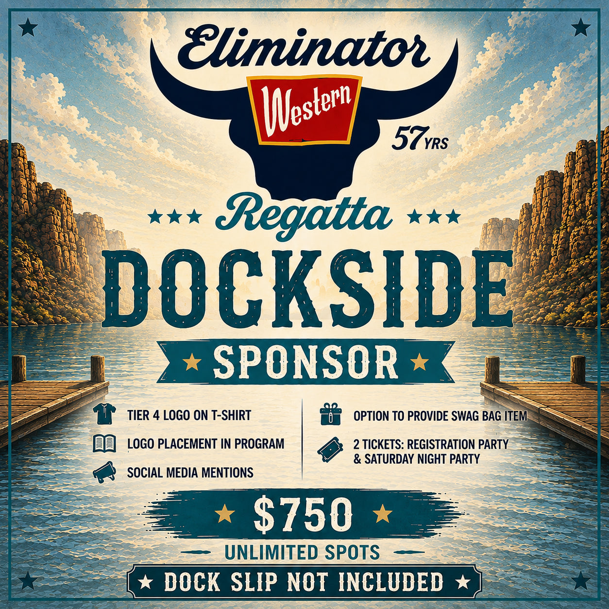 Eliminator Regatta Dockside Sponsor