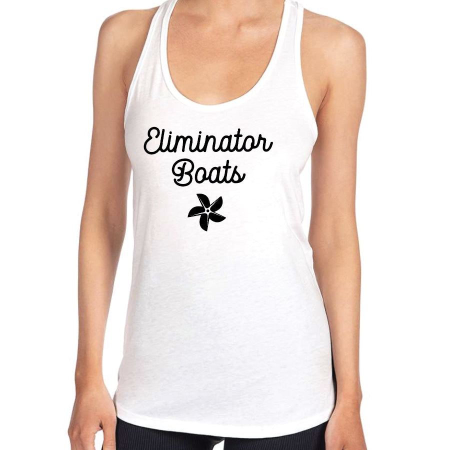Eliminator Boats Wild River Women's Tank - White