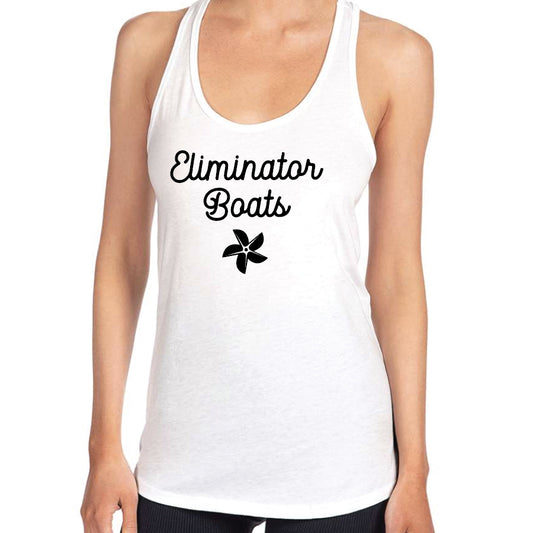 Eliminator Boats Wild River Women's Tank - White