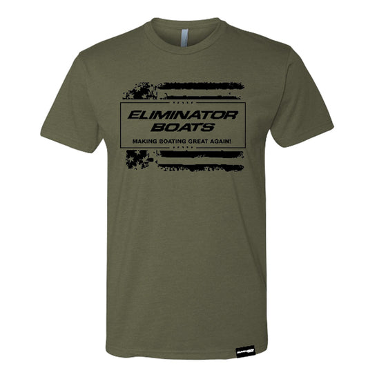 Making Boating Great Again Men's T-Shirt - Army