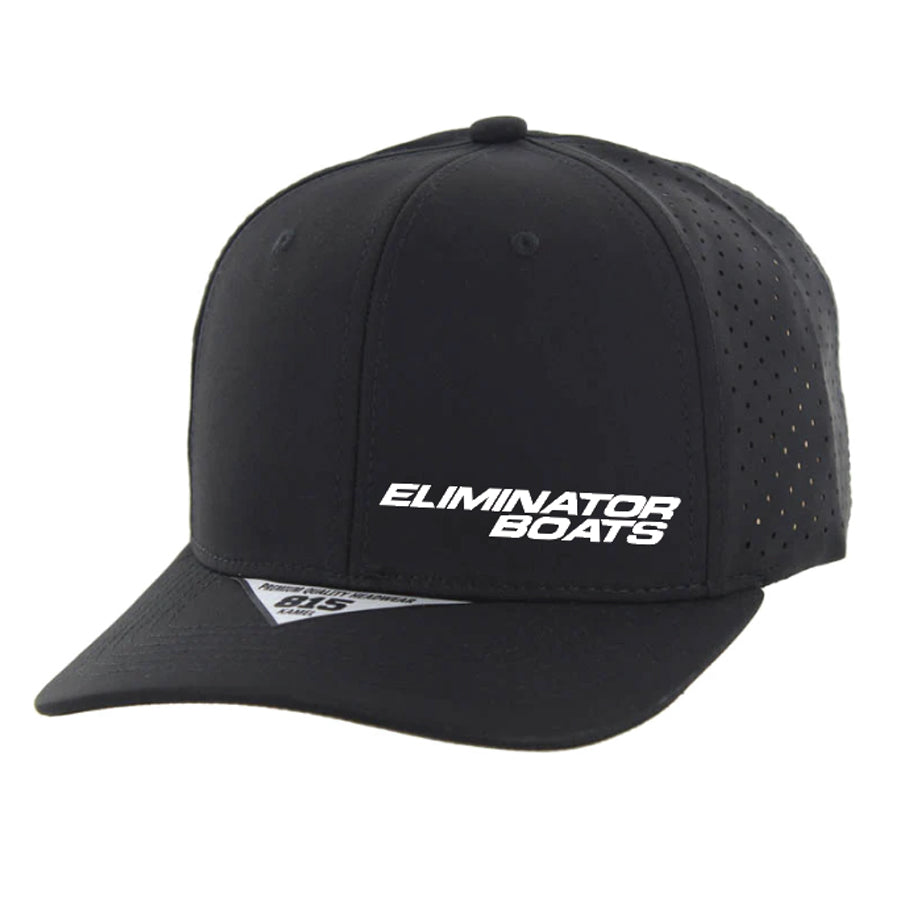 Eliminator Boats Hydro Performance Snapback Hat - Black/White