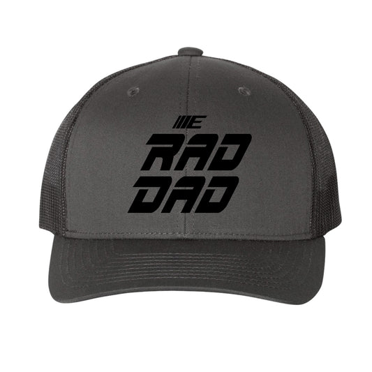 Eliminator Boats RAD DAD Curved Bill Snapback Hat - Charcoal/Black