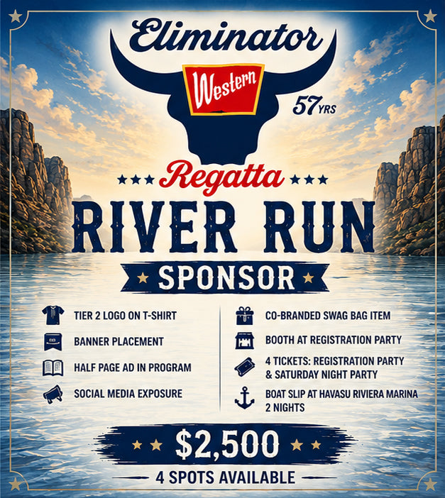 Eliminator Regatta River Run Sponsor