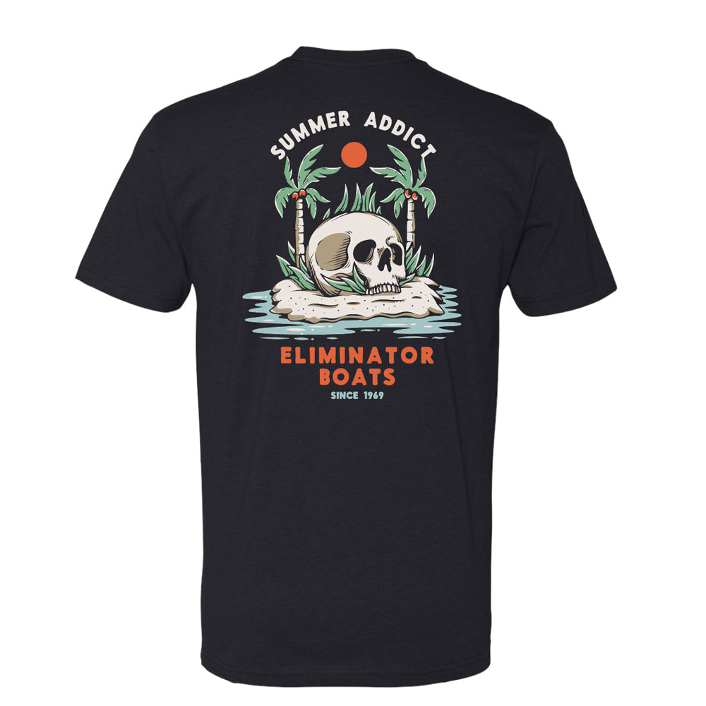 Eliminator Boats Men's Summer Addict T-Shirt - Black
