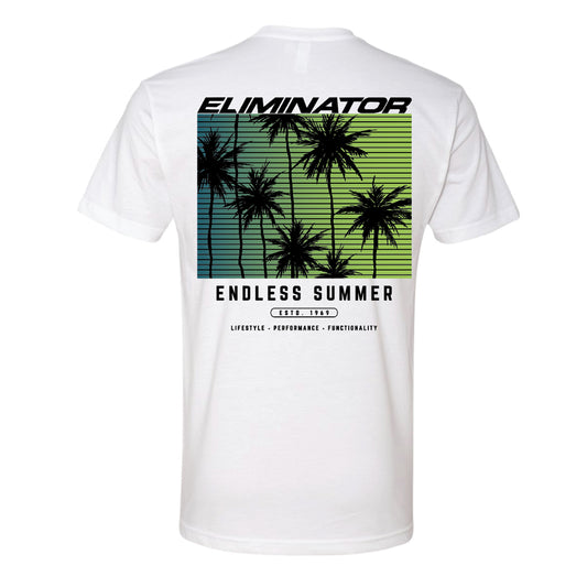 Eliminator Boats Endless Summer Men's T-Shirt - White