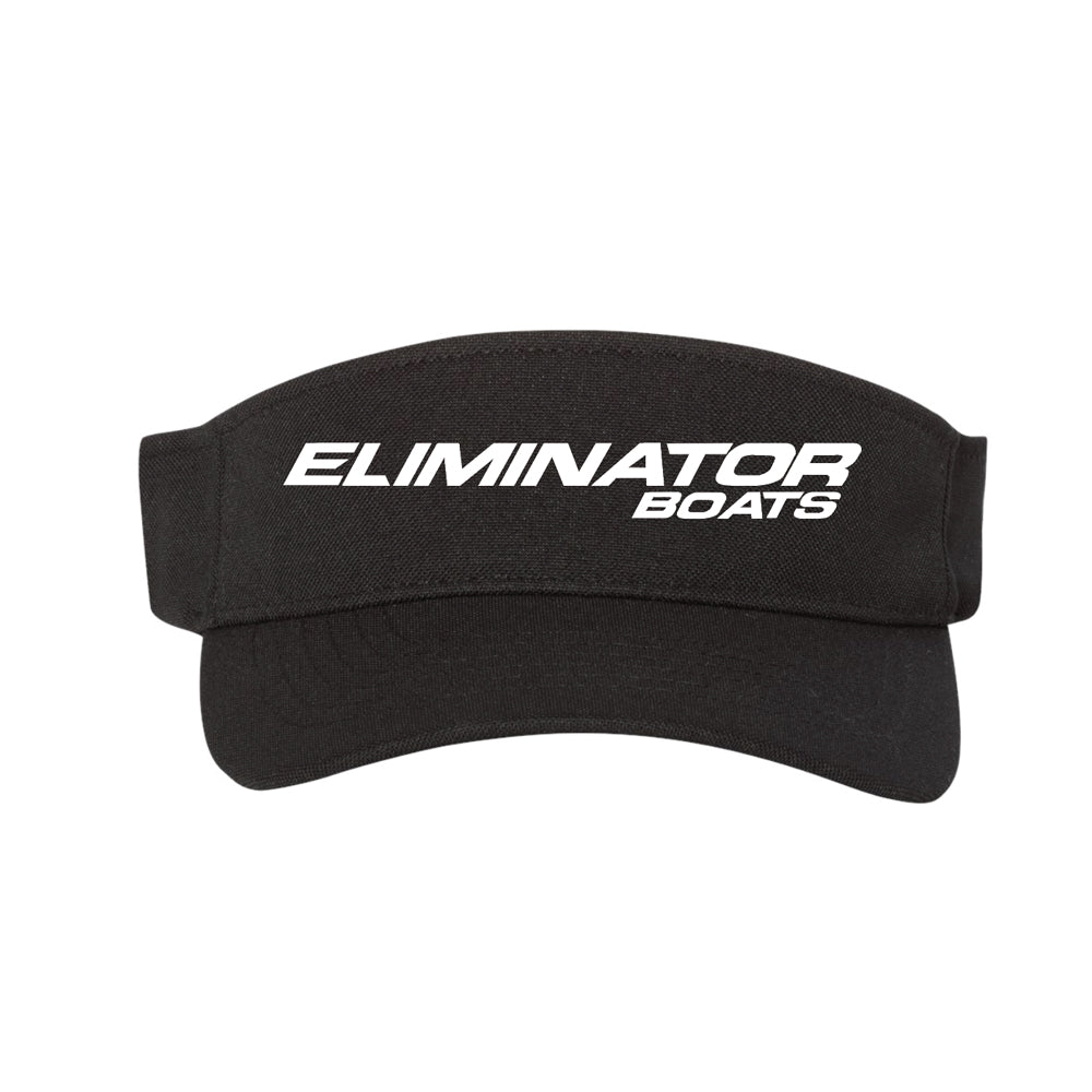 Classic Eliminator Boats Flexfit Visor Hat - Black