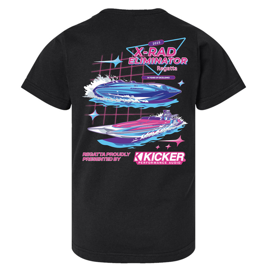 Eliminator Boats 2025 X-RAD Regatta T-Shirt - Youth
