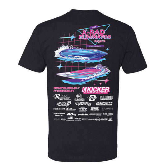 Eliminator Boats 2025 X-RAD Regatta T-Shirt