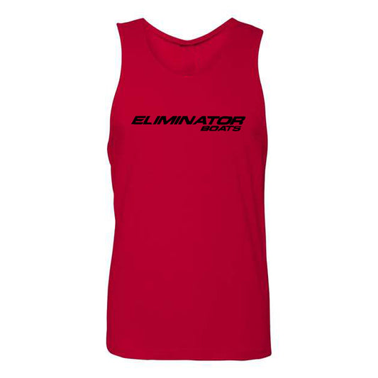 Eliminator Boats Classic Men's Tank - Red/Black