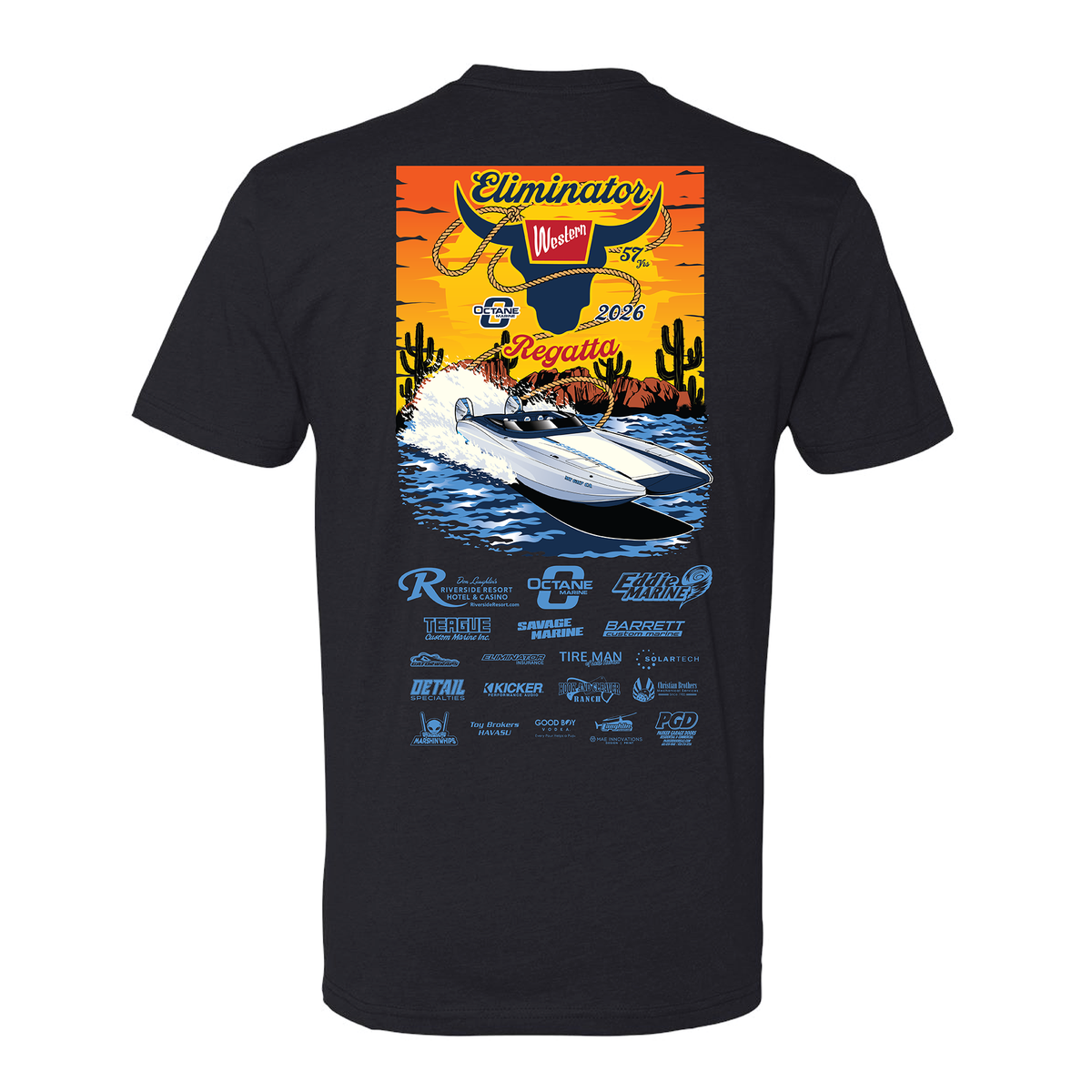 Eliminator Boats Regatta 2026 Men's T-Shirt