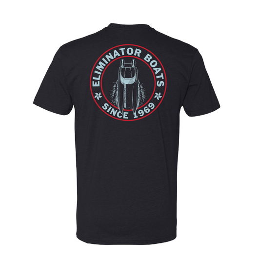 Eliminator Boats Wake Maker Men's T-Shirt - Black