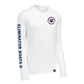 Eliminator Boats Wake Maker Collection Men's Long Sleeve UPF Shirt - White