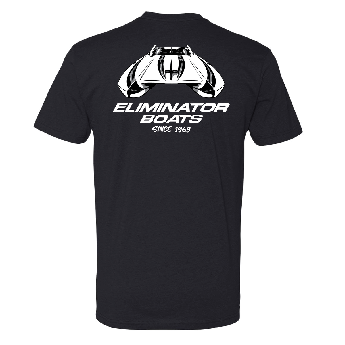 Eliminator Boats Front Runner Men's T-Shirt - Black