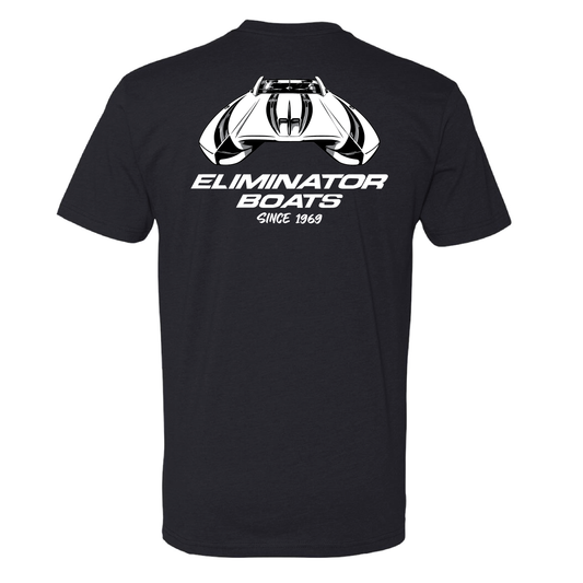 Eliminator Boats Front Runner Men's T-Shirt - Black