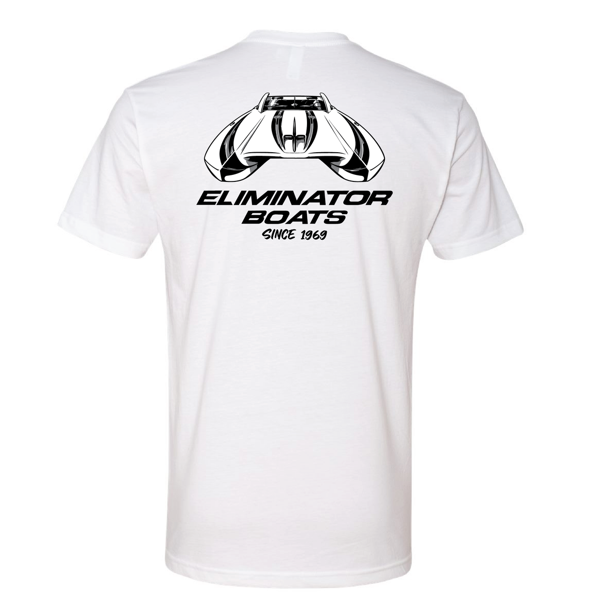 Eliminator Boats Front Runner Men's T-Shirt - White