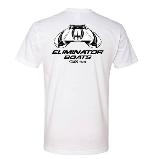 Eliminator Boats Front Runner Men's T-Shirt - White