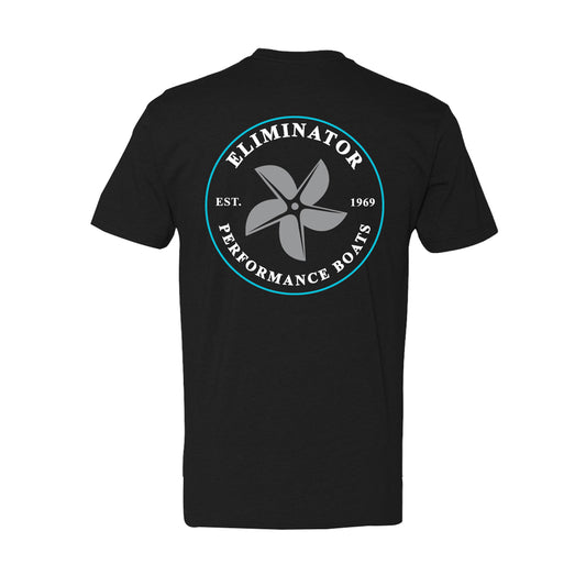 Black- Turquoise Modern Prop Men's T-Shirt