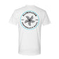 White- Turquoise Modern Prop Men's T-Shirt