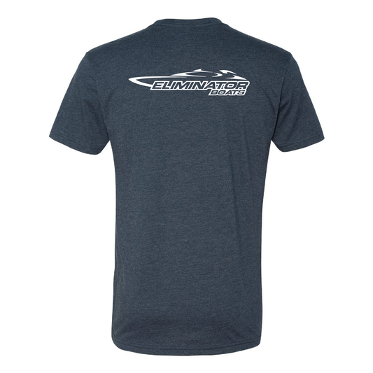 Eliminator Boats Legacy Men's T-Shirt - Navy/White