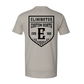 Eliminator Custom Boats Men's T-Shirt- Light Gray/Black