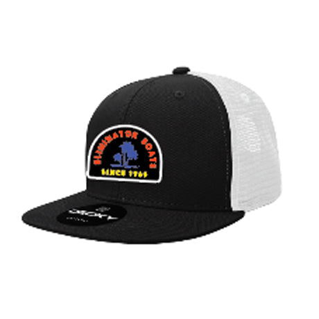 Black/ White- Youth Chasin Sunsets Decky Hat