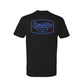 Black- Blue Eliminator Vintage Badge Men's T-Shirt