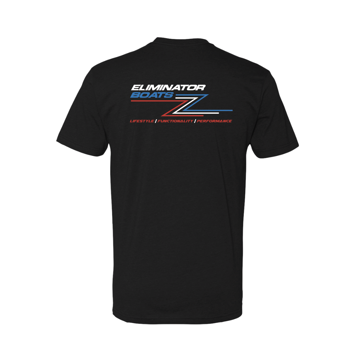Black- Red/ White/ Blue Retro Z Logo Men's T-shirt