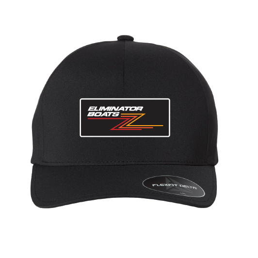 Black- Retro Z Orange/Red Flexfit Delta Hat