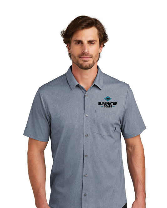 Eliminator Boats Arch OGIO Blue Button-up