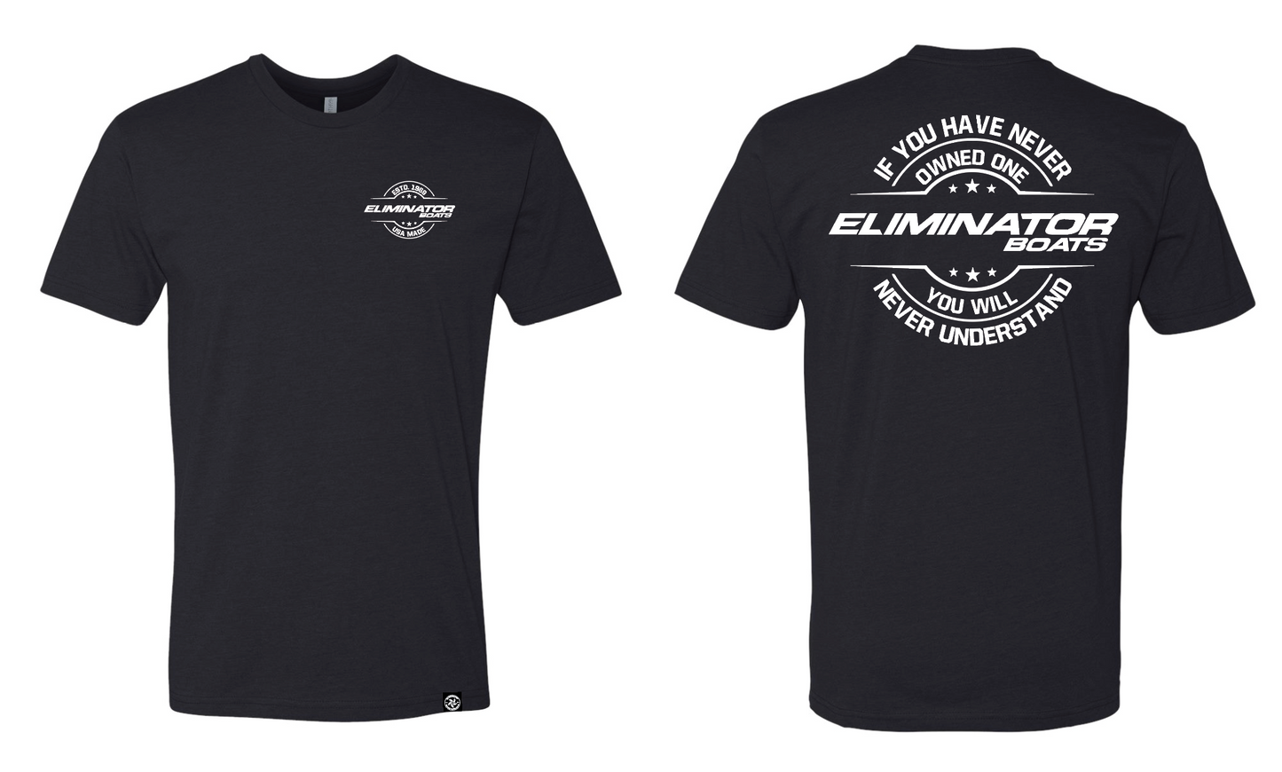 Eliminator Boats "Understand" Men's T-Shirt - Black