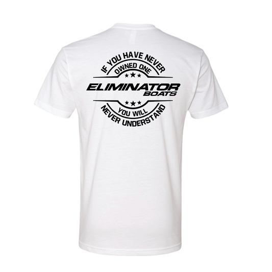 Eliminator Boats "Understand" Men's T-Shirt - White