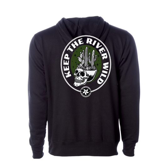 Eliminator “Keep The River Wild" Pull-Over Hoodie- Black