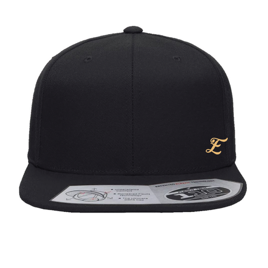 Eliminator Boats Golden Hour Flat Bill Hat - Black/Gold