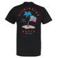 Eliminator Boats Patriotic Palm Men's T-Shirt - Black