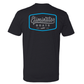 Eliminator Boats Vintage Badge Men's T-Shirt - Black/Blue/Gray