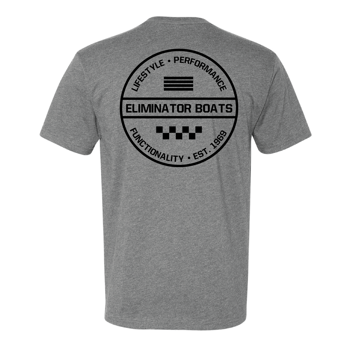 Eliminator Boats Victory Loop Men's T-Shirt - Gray