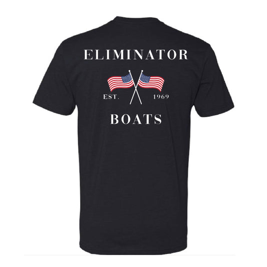 Eliminator Boats Freedom Men's T-Shirt – Black