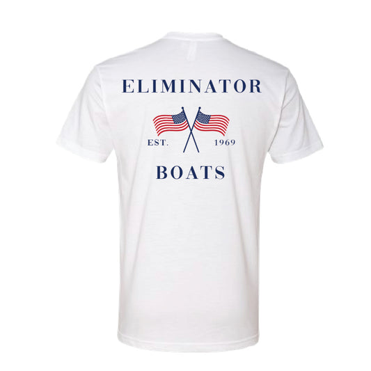 Eliminator Boats Freedom Men's T-Shirt – White