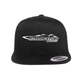 Eliminator Boats OG Flat Bill Hat - Black