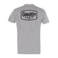 Grey- Black Vintage Badge Men's T-Shirt