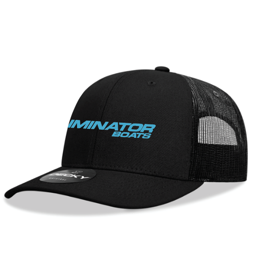 Eliminator Boats Classic Youth Trucker Hat - Black/Teal