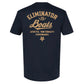 Eliminator Heritage Craft Men's T-shirt- Navy/Tan